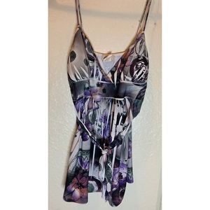 Yabes floral dress top